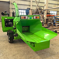 Hydraulic Automatic Feed Brush Chipper